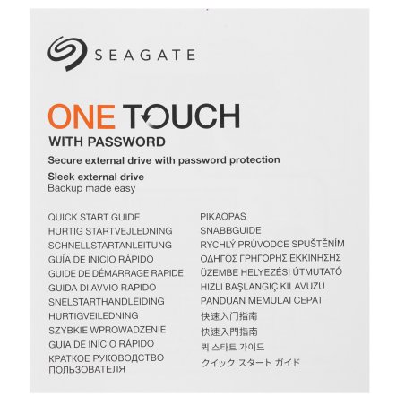 Жесткий диск Seagate USB 3.0 4Tb STKZ4000402 One Touch 2.5" голубой