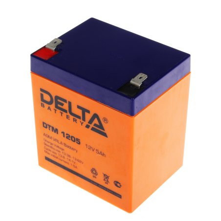Батарея Delta DTM 1205 (12V, 5Ah)