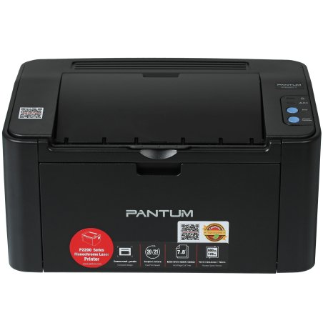 Принтер лазерный Pantum P2207, A4, ч/б, печ. до 20 стр/мин, 1200x1200 dpi, USB