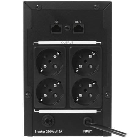 Источник бесперебойного питания ExeGate SpecialPro Smart LLB-2200.LCD.AVR.EURO.RJ 2200VA/1300W, LCD, AVR, 4 евророзетки, RJ45/11, черный