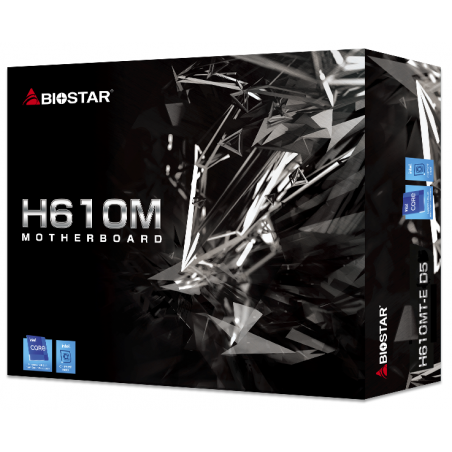 Материнская плата Biostar B550MX/E PRO, AM4, AMD B550, 4xDDR4, 4xSATA, 2xM.2, 1xPCIe 4.0 x16, 1xPCIe 3.0 x4, 1xDVI-D, 1xHDMI, 1xVGA, 1x1Gb LAN, 4xUSB-A 5Gbps, 2xUSB-A 2.0, 1xCOM, 3x3.5 мм, 7.1, mATX