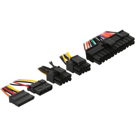 Блок питания ExeGate AB550 (EX282066RUS), 550Вт, 80мм, серебряный