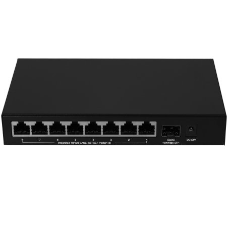 Неуправляемый 9-портовый PoE-коммутатор ORIGO OS1209P/A1A 10/100 Мбит/с