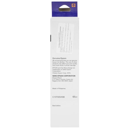 Чернила Epson C13T00V498 желтый (65 мл) для L11050, L1110, L1210, L3101, L3110, L3156, L3210, L3215, L3216, L3250, L3256, L3258, L3260, L3550, L3556, L5290
