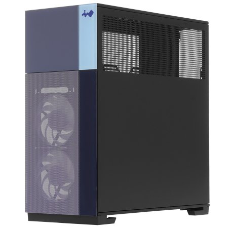 Компьютерный корпус InWin POWERMAN ES726BK USB 3.0 (Mini Tower, mATX, 450W PM-450ATX, USBx2, USB 3.0x2 + Audio, черный) <6120259>