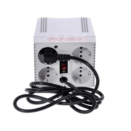 Стабилизатор напряжения Powercom TCA-2000 1000Вт 2000ВА черный