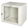 Шкаф настенный серии Pro, 12U 600x600, стеклянная дверь