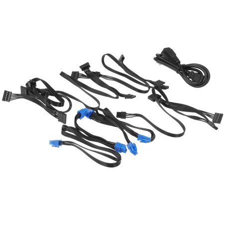 Блок питания серверный 500W ExeGate ServerPRO-500RADS (ATX, for 3U+ cases, APFC, КПД 80% (80 PLUS), 14cm fan, 24pin, (4+4)pin, PCIe, 5xSATA, 4xIDE, FDD, Cable Management, black)