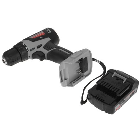 Дрель-шуруповерт аккумуляторная ИНТЕРСКОЛ ДА-10/18В МиниМАКС, 12 В, 2 А·ч, аккумуляторная