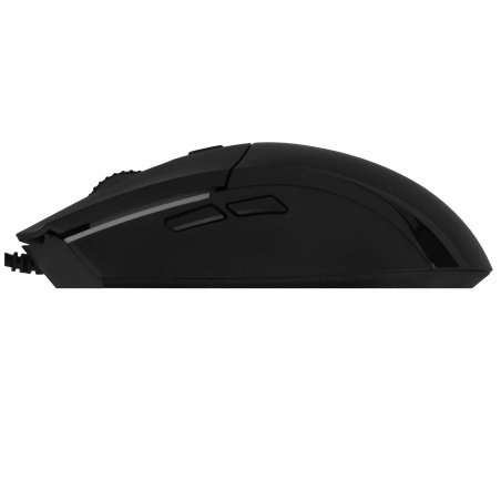 Мышь проводная Oklick 714GM черный, 3200 dpi, USB, кнопки - 7