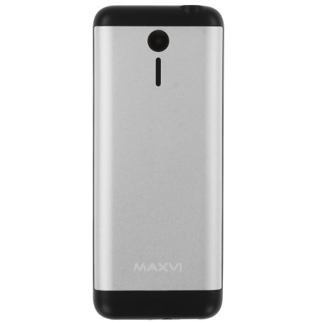 Мобильный телефон Maxvi X10i серебристый металлик