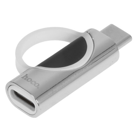 Переходник HOCO UA6 USB to Type-C, черный