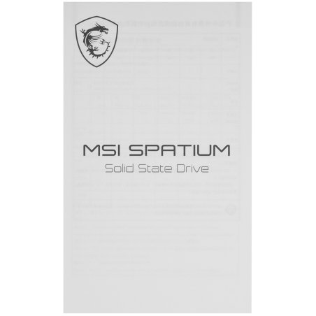 Накопитель SSD MSI M.2 2280 2Tb SPATIUM M560 Client SSD S78-440Q940-P83, PCIe Gen4x4 with NVMe, 3D TLC, R/ W 4900/ 4400