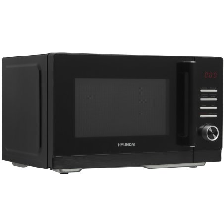 Микроволновая печь Hyundai HYM-D3012 черный 25л 800Вт кнопки, поворотный механизм