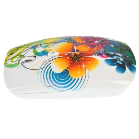 Мышь беспроводная Smartbuy 327AG принт Цветы SBM-327AG-FL-FC
