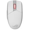 Мышь беспроводная ASUS ROG STRIX IMPACT III WIRELESS, 57g, 2.4GHz RF, Bluetooth, 36K DPI Sensor, 5 Prograммable Button, White