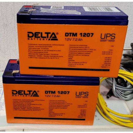 Батарея Delta DTM 1212 (12V, 12Ah)