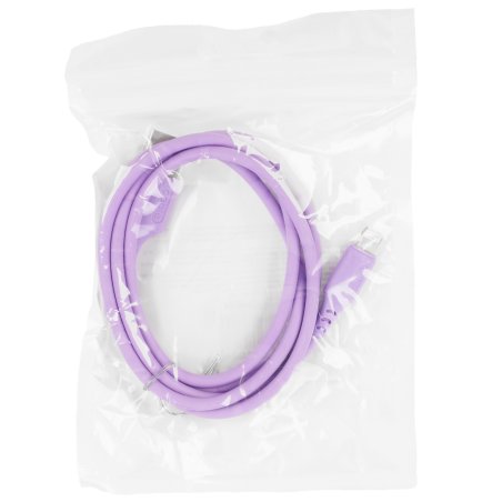 Кабель Defender F207, USB 2.0 (AM) - Apple Lightning (M), 1метр, 2.4А, силиконовая оплетка, фиолетовый.