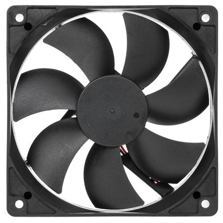 Вентилятор для корпуса Rexant RX 12025MS 24VDC черный, 120 мм, 2200 об/мин, 35 дБ, 2 pin