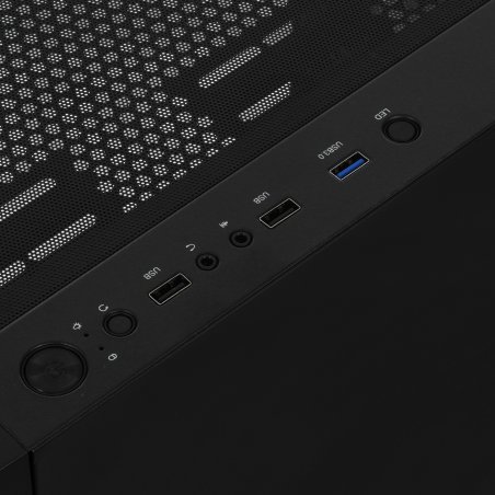 Штанга Wize потолочная 46-61 см с кабельным каналом, до 227 кг, черный EA20