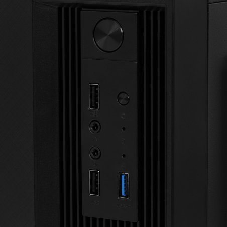 Компьютерный корпус Accord ACC-B022 черный без БП mATX 1x80мм 1x92мм 2x120мм 4xUSB 2.0 audio