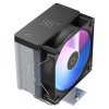Кулер для процессора Ocypus Gamma A40 BK ARGB Digital, 100мм ARGB FAN, Top Display Panel, 4 HEAT PIPES, 4-PIN PWM, 600-2400 RPM, 29.5DBA, HYDRO BEARING, LGA115X/1200/1700/18XX, AM4/AM5