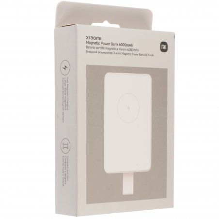 Портативный аккумулятор Xiaomi Magnetic Power Bank 6000mAh GL WPB0620MI бежевый (BHR9074GL)