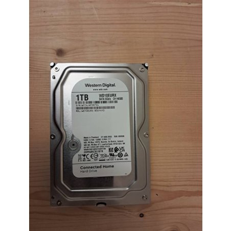 Жесткий диск WD Original SATA-III 1Tb WD10EURX AV-GP (5400rpm) 64Mb 3.5"