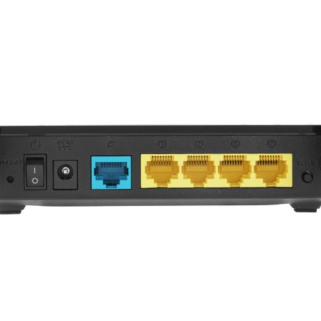 Маршрутизатор беспроводной Asus RT-AC1200 10/100BASE-TX черный (Dual Band)