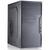Компьютерный корпус с блоком питания 450Вт. Case Foxline FL-733, mATX, 2x5.25EXT, 2x3.5EXT, 5x3.5INT, 2xUSB 2.0, HDA, w/o FAN, w/450W ATX PSU, w/1.2m EU pwr cord