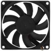 Вентилятор для корпуса Gembird D8015BM-3 черный, 80 мм, 2600 об/мин, 27 дБ, 3 pin