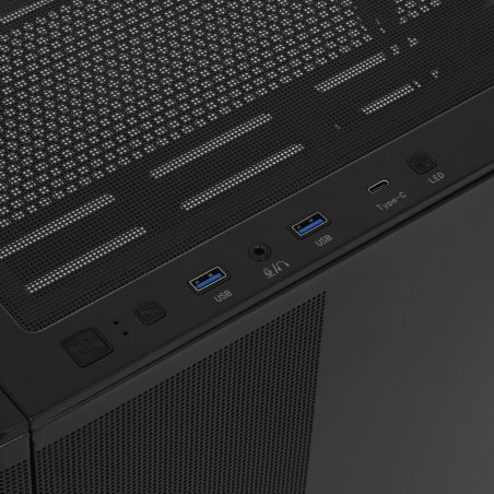 Компьютерный корпус AeroCool / Formula Air Power G5 Plus черный без БП ATX 4x120мм 2xUSB 2.0 1xUSB3.1 audio bott PSU