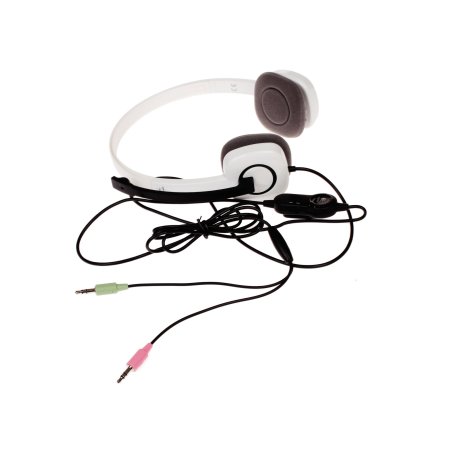 Наушники с микрофоном Logitech H150 белый/черный 1.8м накладные оголовье (981-000453)