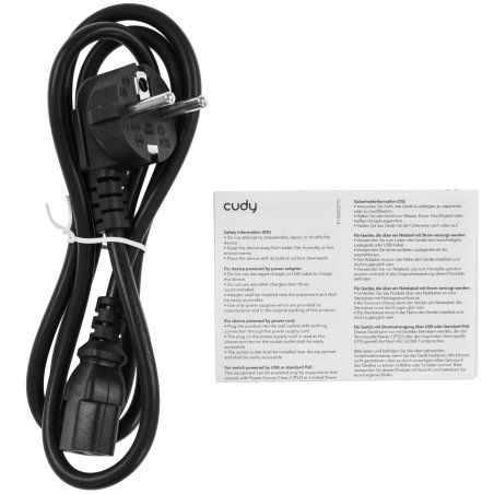 Коммутатор Cudy GS1020PS2 (L2) 16x1Gbит/с 2SFP 16PoE+ 200W неуправляемый