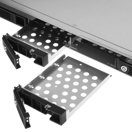 Полка расширения сетевого хранилища без дисков channel QNAP DAS TR-004U 4-Bay 2.5/3.5 SATA Type-C USB 3.1 Gen 1 (5 Gb/s ) Direct Attached Storage with Hardware RAID. W/o rail kit RAIL-B02