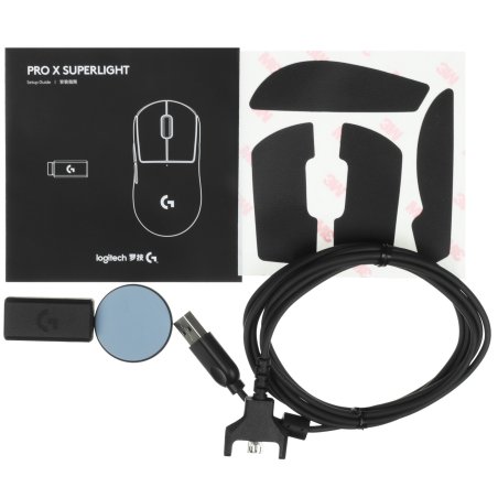 Мышь беспроводная Logitech G PRO X SUPERLIGHT розовый, 25600 dpi, радиоканал, USB, кнопки - 5