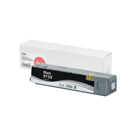 Картридж струйный Sakura L0S07AE (№973X Black) для HP, черный, 256 мл., 10000 к.