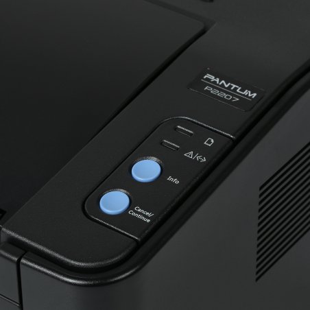 Принтер лазерный Pantum P2207, A4, ч/б, печ. до 20 стр/мин, 1200x1200 dpi, USB
