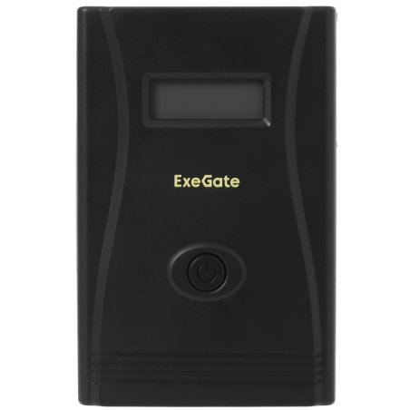 Источник бесперебойного питания ExeGate SpecialPro Smart LLB-1000.LCD.AVR.C13.RJ 1000VA/650W, LCD, AVR, 6*IEC-C13, RJ45/11, черный