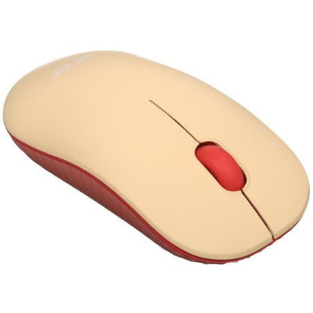 Мышь беспроводная Acer OMR205 бежевый/розовый, 1200 dpi, радиоканал, USB, кнопки - 3