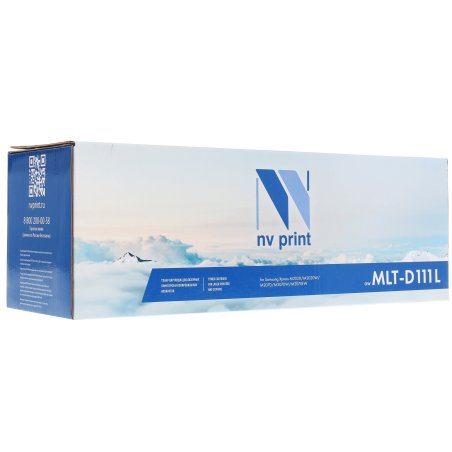 Картридж лазерный NV Print MLT-D111L черный, с чипом