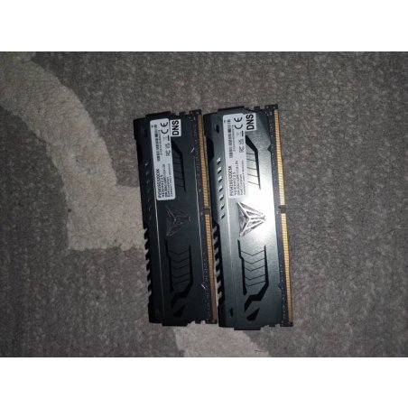 Оперативная память Patriot Viper Steel, DDR4, 16Gb (2x8 GB), 3200 MHz, CL16, DIMM, радиатор, черный
