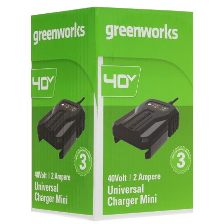 Зарядное устройство GreenWorks G40UCM2M, 40V, 2A (2946507)