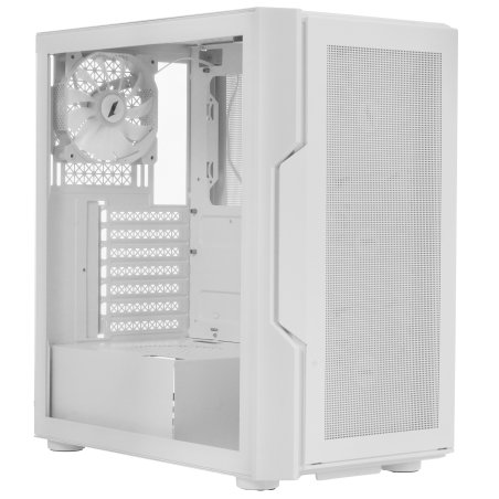 Компьютерный корпус 1STPLAYER TRILOBITE T7-P белый/ATX/4x120мм LED fans/T7-P-WH-4F1-W