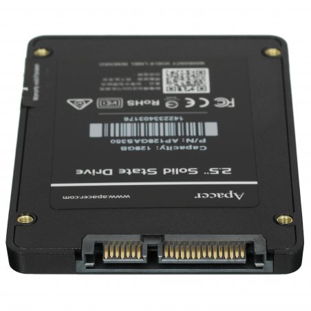 Накопитель SSD Apacer AS350 PANTHER, 128Gb, 2.5", SATA III, R/W 560/540