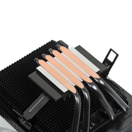 Кулер для процессора ExeGate Dark Magic EE400XL-PWM.RGb черный, 120 мм, алюминий, 2000 об/мин, 24 дБ, 4 pin, 125 Вт, 67 мм