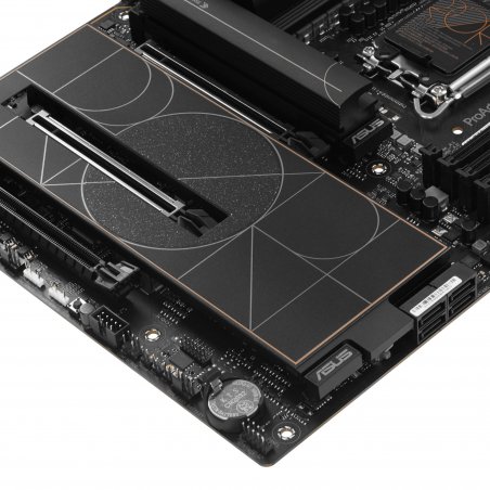 Материнская плата ASUS ProArt Z890-CREATOR WIFI, LGA 1851, Intel Z890, 4xDDR5, 4xSATA, 5xM.2, 2xPCIe 5.0 x16, 1xPCIe 4.0 x16, 1xHDMI, 1xDP, 1x 10Gb LAN, 1x 2.5Gb LAN, 2xUSB-C 10Gbps, 6xUSB-A 10Gbps, 1xUSB-A 2.0, 7.1, ATX