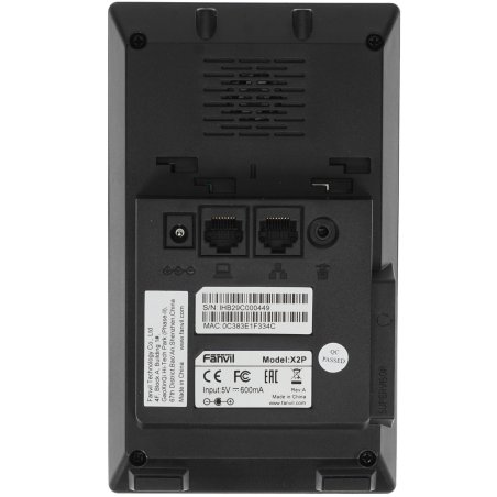 Телефон IP Fanvil V62G черный