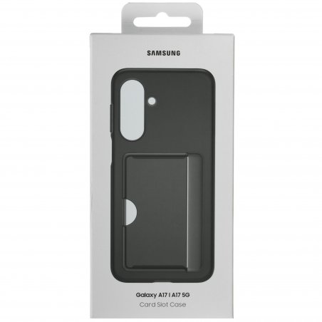 Чехол (клип-кейс) Samsung для Samsung Galaxy A17 Card Slot Case A17 черный (EF-OA176TBEGRU)