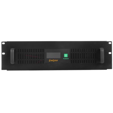 Источник бесперебойного питания ExeGate ServerRM UNL-1500.LCD.AVR.С13.RJ.USB.3U 1500VA/900W, LCD, AVR, 4*C13, RJ45/11, USB, 3U